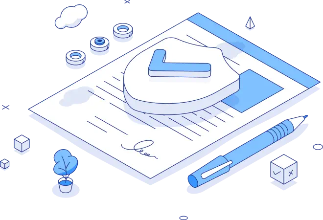 An image for pen beside a paper