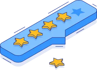 An image for rating stars